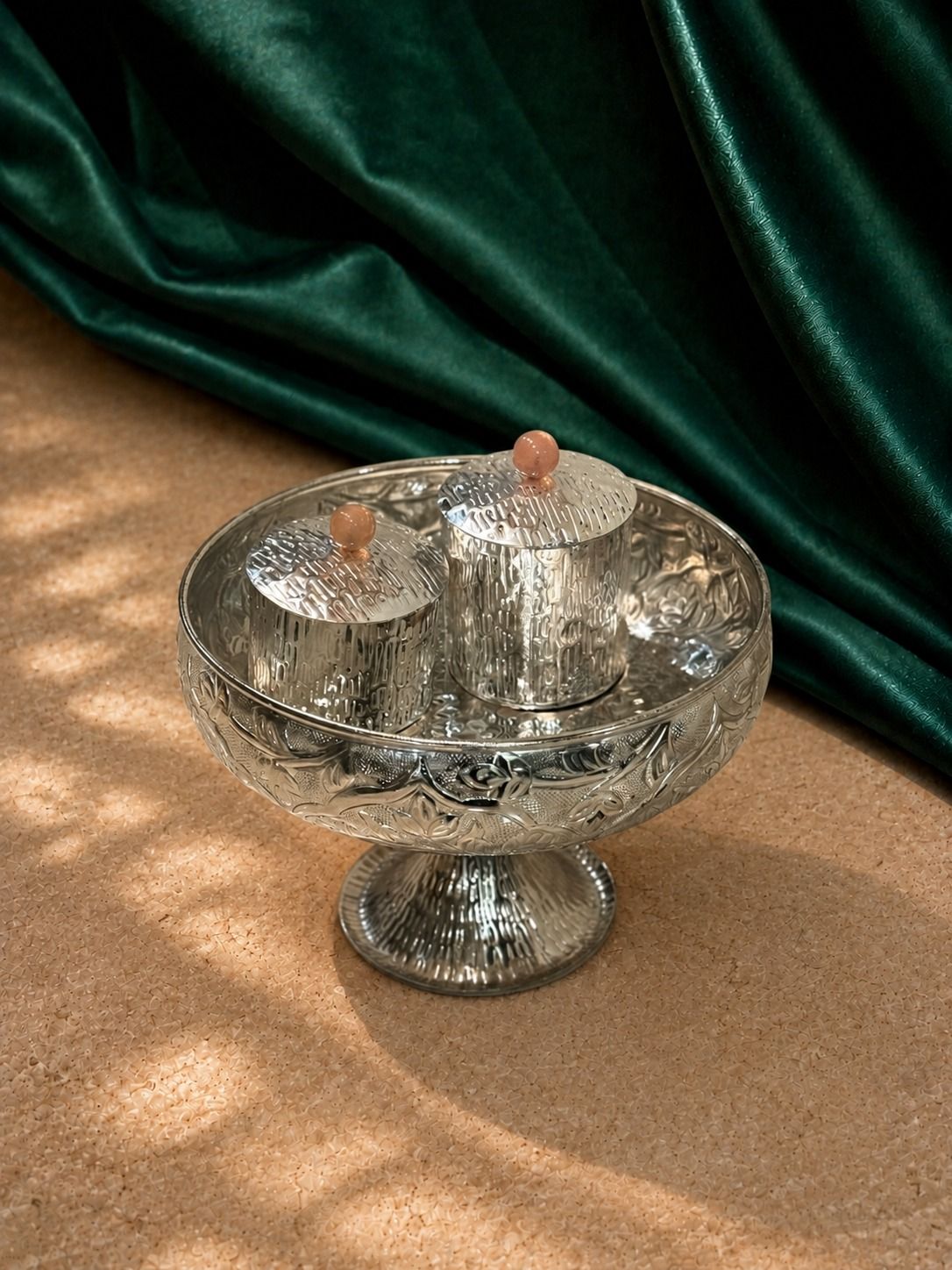 Chandani Urli & Jar Set