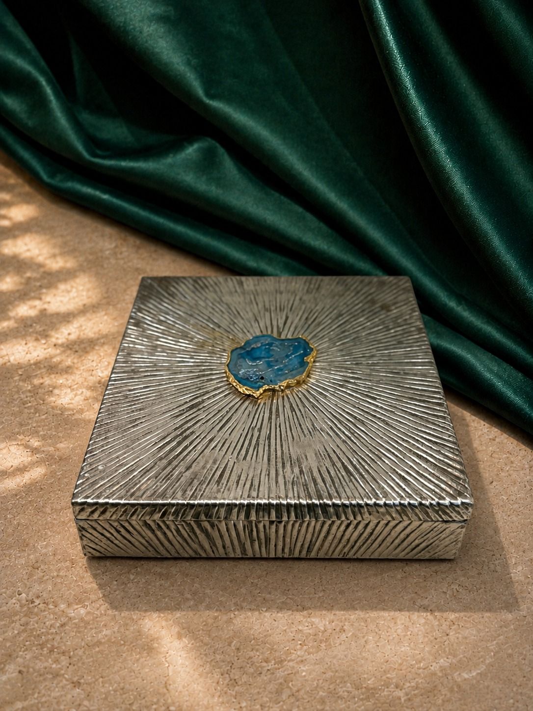 Neelam Agate Box