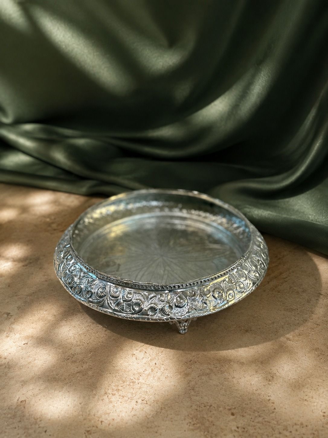 Poornima Pedestal Platter