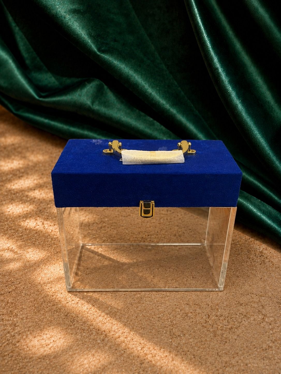 Shagun Velvet Chest